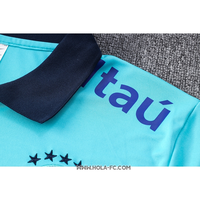 Camiseta Polo del Brasil 2022-2023 Azul